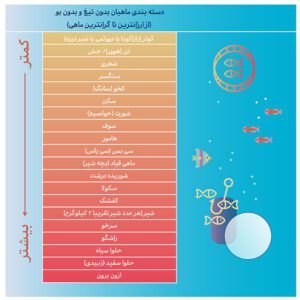 از ارزانترین تا گرانترین ماهی بدون استخوان